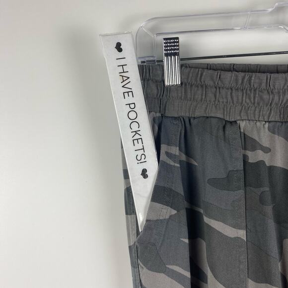 Splendid Camo Gray Joggers Drawstring Women’s Size Small - Picture 11 of 11